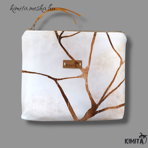 Neszesszer - arany-márvány - táska & tok - neszesszer - Meska.hu