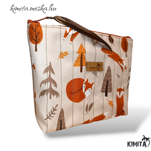 Neszesszer - róka mintás - táska & tok - neszesszer - Meska.hu