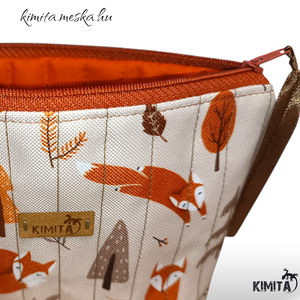 Neszesszer - róka mintás - táska & tok - neszesszer - Meska.hu