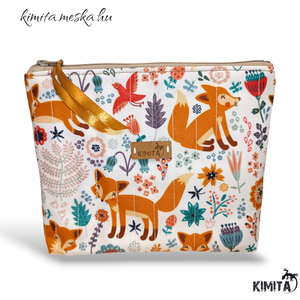 Neszesszer - róka mintás - Meska.hu