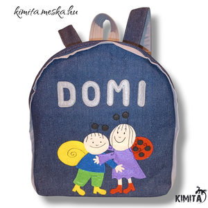 Mese mintás hátizsák - Meska.hu