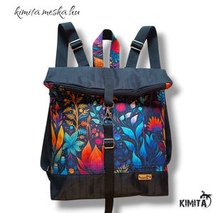 Leveles roll-top hátizsák - Meska.hu