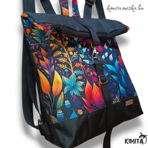 Leveles roll-top hátizsák - táska & tok - hátizsák - roll top hátizsák - Meska.hu