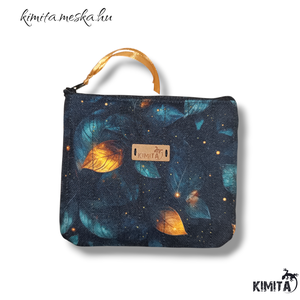 Kis méretű neszesszer - Arany levelek - Meska.hu