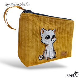 Neszesszer - Cicás kord - táska & tok - neszesszer - Meska.hu