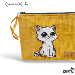 Neszesszer - Cicás kord - táska & tok - neszesszer - Meska.hu