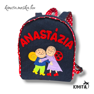 Mese mintás hátizsákok - táska & tok - hátizsák - kishátizsák - Meska.hu