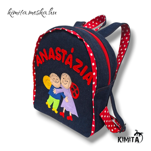 Mese mintás hátizsákok - táska & tok - hátizsák - kishátizsák - Meska.hu