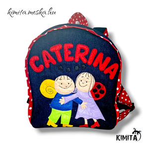 Mese mintás hátizsákok - táska & tok - hátizsák - kishátizsák - Meska.hu