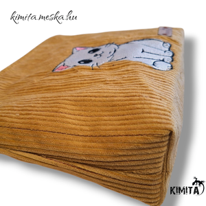 Neszesszer - Cicás kord - táska & tok - neszesszer - Meska.hu