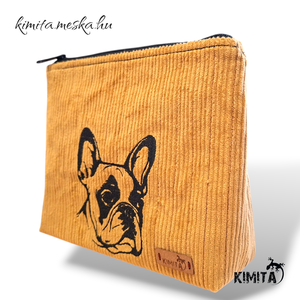 Neszesszer - Boston terrier-kord - táska & tok - neszesszer - Meska.hu