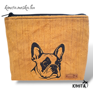 Neszesszer - Boston terrier-kord, Táska & Tok, Neszesszer, Varrás, MESKA
