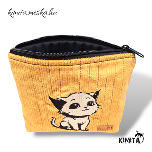Neszesszer - Cicás kord - táska & tok - neszesszer - Meska.hu
