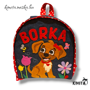Kutyás hátizsák - Meska.hu