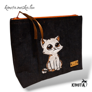 Neszesszer - Cicás kord - táska & tok - neszesszer - Meska.hu