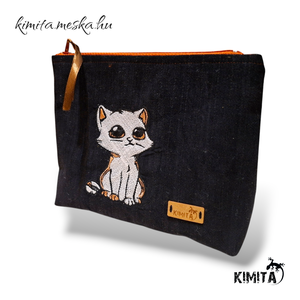 Neszesszer - Cicás kord - táska & tok - neszesszer - Meska.hu