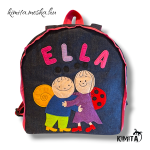 Mese mintás hátizsák - Meska.hu