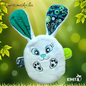 Pénzátadó nyuszi-húsvét, Ünnepi díszek, dekorációk, Húsvéti díszek és dekorációk, Húsvéti pénzátadó, Varrás, MESKA