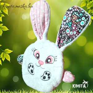 Pénzátadó nyuszi-húsvét - ünnepi díszek, dekorációk - húsvéti díszek és dekorációk - húsvéti pénzátadó - Meska.hu