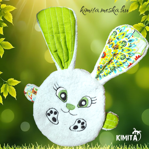 Pénzátadó nyuszi-húsvét, Ünnepi díszek, dekorációk, Húsvéti díszek és dekorációk, Húsvéti pénzátadó, Varrás, MESKA