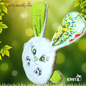 Pénzátadó nyuszi-húsvét - ünnepi díszek, dekorációk - húsvéti díszek és dekorációk - húsvéti pénzátadó - Meska.hu