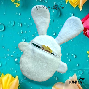 Pénzátadó nyuszi-húsvét - játék & sport - plüssállat & játékfigura - nyuszi - Meska.hu