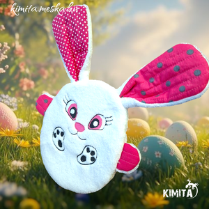 Pénzátadó nyuszi húsvét - ünnepi díszek, dekorációk - húsvéti díszek és dekorációk - húsvéti pénzátadó - Meska.hu