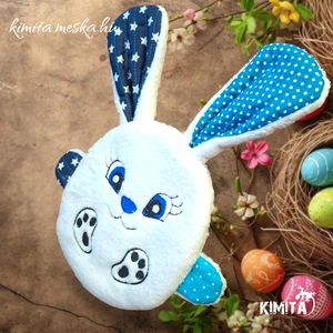 Pénzátadó nyuszi-húsvét - ünnepi díszek, dekorációk - húsvéti díszek és dekorációk - húsvéti pénzátadó - Meska.hu