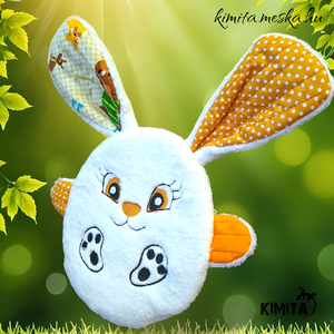 Pénzátadó nyuszi-húsvét - ünnepi díszek, dekorációk - húsvéti díszek és dekorációk - húsvéti pénzátadó - Meska.hu