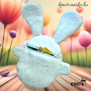 Pénzátadó nyuszi-húsvét - ünnepi díszek, dekorációk - húsvéti díszek és dekorációk - húsvéti pénzátadó - Meska.hu