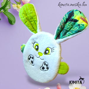 Pénzátadó nyuszi-húsvét - ünnepi díszek, dekorációk - húsvéti díszek és dekorációk - húsvéti pénzátadó - Meska.hu