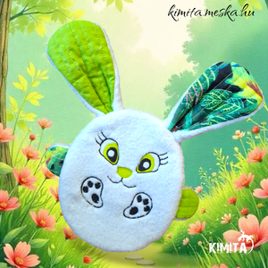 Pénzátadó nyuszi-húsvét - ünnepi díszek, dekorációk - húsvéti díszek és dekorációk - húsvéti pénzátadó - Meska.hu