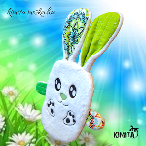 Pénzátadó nyuszi-húsvét - ünnepi díszek, dekorációk - húsvéti díszek és dekorációk - húsvéti pénzátadó - Meska.hu