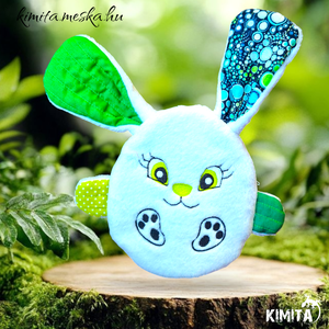 Pénzátadó nyuszi-húsvét, Ünnepi díszek, dekorációk, Húsvéti díszek és dekorációk, Húsvéti pénzátadó, Varrás, MESKA