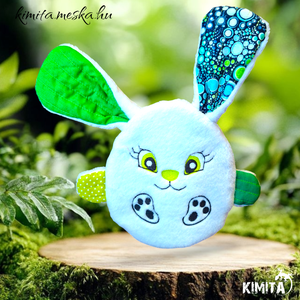 Pénzátadó nyuszi-húsvét - ünnepi díszek, dekorációk - húsvéti díszek és dekorációk - húsvéti pénzátadó - Meska.hu