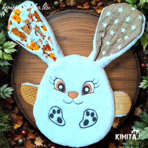 Pénzátadó nyuszi-húsvét, Ünnepi díszek, dekorációk, Húsvéti díszek és dekorációk, Húsvéti pénzátadó, Varrás, MESKA