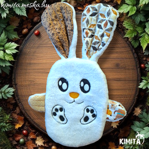 Pénzátadó nyuszi-húsvét, Ünnepi díszek, dekorációk, Húsvéti díszek és dekorációk, Húsvéti pénzátadó, Varrás, MESKA