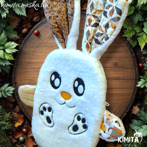 Pénzátadó nyuszi-húsvét - ünnepi díszek, dekorációk - húsvéti díszek és dekorációk - húsvéti pénzátadó - Meska.hu