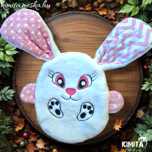 Pénzátadó nyuszi-húsvét, Ünnepi díszek, dekorációk, Húsvéti díszek és dekorációk, Húsvéti pénzátadó, Varrás, MESKA