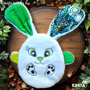 Pénzátadó nyuszi-húsvét, Ünnepi díszek, dekorációk, Húsvéti díszek és dekorációk, Húsvéti pénzátadó, Varrás, MESKA