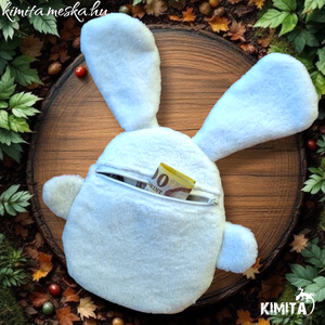 Pénzátadó nyuszi-húsvét - ünnepi díszek, dekorációk - húsvéti díszek és dekorációk - húsvéti pénzátadó - Meska.hu