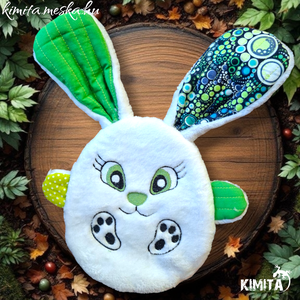 Pénzátadó nyuszi-húsvét - ünnepi díszek, dekorációk - húsvéti díszek és dekorációk - húsvéti pénzátadó - Meska.hu