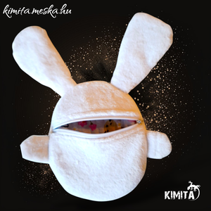 Húsvéti nyuszi zsebbel - ünnepi díszek, dekorációk - húsvéti díszek és dekorációk - húsvéti pénzátadó - Meska.hu