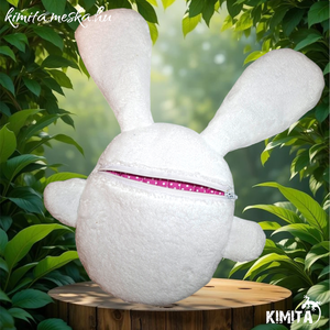 Húsvéti nyuszi zsebbel - ünnepi díszek, dekorációk - húsvéti díszek és dekorációk - húsvéti pénzátadó - Meska.hu