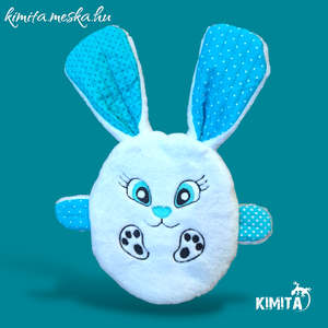 Húsvéti nyuszi zsebbel - ünnepi díszek, dekorációk - húsvéti díszek és dekorációk - húsvéti pénzátadó - Meska.hu