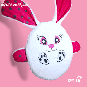 Húsvéti nyuszi zsebbel - táska & tok - neszesszer - Meska.hu