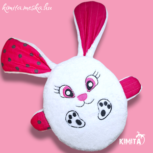 Húsvéti nyuszi zsebbel - táska & tok - neszesszer - Meska.hu