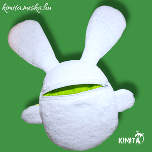 Húsvéti nyuszi zsebbel - ünnepi díszek, dekorációk - húsvéti díszek és dekorációk - húsvéti pénzátadó - Meska.hu