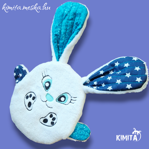 Húsvéti nyuszi zsebbel - játék & sport - plüssállat & játékfigura - nyuszi - Meska.hu