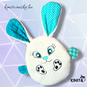 Húsvéti nyuszi zsebbel - Meska.hu